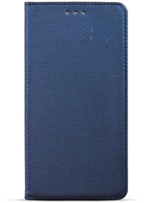 Кожени калъфи Кожени калъфи за Huawei Кожен калъф тефтер и стойка Magnetic FLEXI Book Style за Huawei Y6 2018 ATU-L21 син